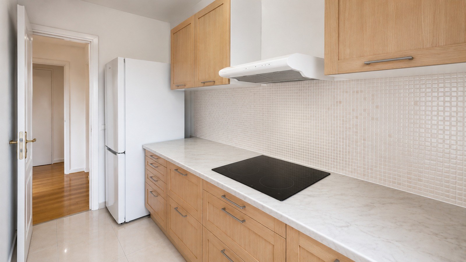 Cuisine indépendante de l'appartement à Paris 15e