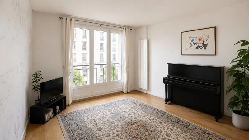 Appartement 3 pièces avec cave et parking